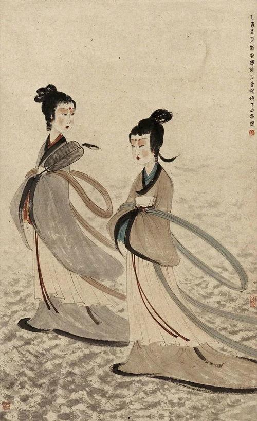 明星的古代画史,揭秘名流雅士的丹青留影